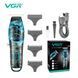 Профессиональный триммер для стрижки волос, бороды и усов VGR Voyager Hair Trimmer V-923 ws14791-1 фото 2