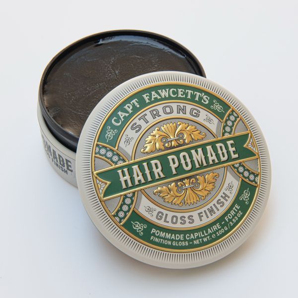 Помада для укладки волосся Captain Fawcett Strong Hold Pomade (Green) 100g F5601 фото