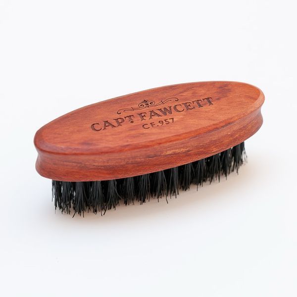 Щітка для бороди із щетини дикого кабана Captain Fawcett WILD BOAR - Moustache Brush F5569 фото