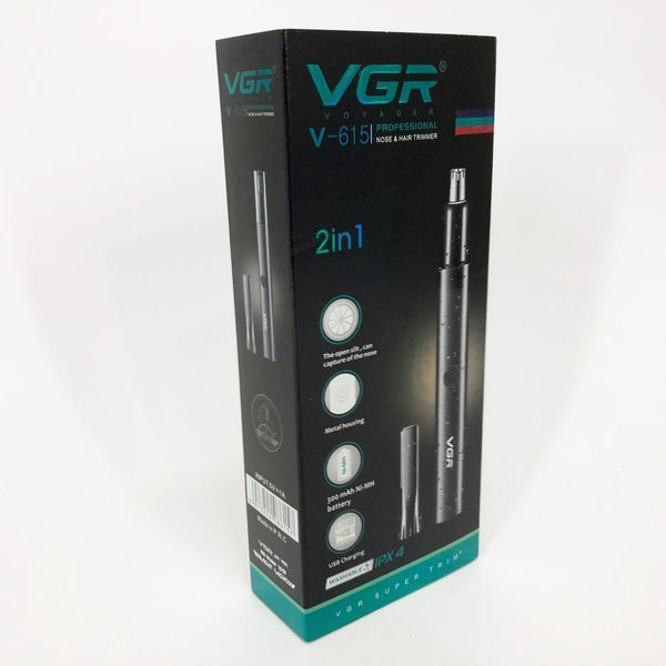 Тример для носа та вух VGR Voyager Nose Trimmer V-615 ws87643 фото