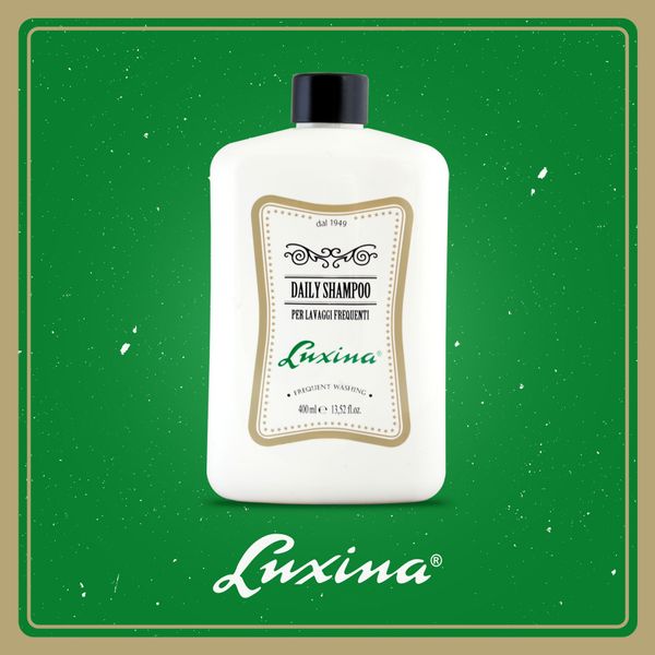 Щоденний чоловічий шампунь Luxina DAILY SHAMPOO 400ml 5 штук + 15 пробників 1028s фото