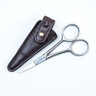 Ножницы для ухода за усами Captain Fawcett Grooming Scissors with Leather Pouch CF.19T F5564 фото