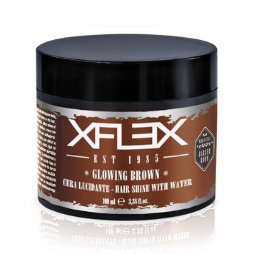 Помада для волос Xflex Glowing Brown Wax 100ml 2254 фото