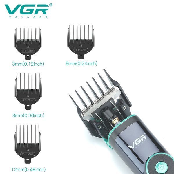Профессиональный триммер для стрижки волос, бороды и усов VGR Voyager Hair Trimmer V-671 ws21643 фото