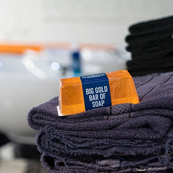 Мило для тіла The BlueBeards Revenge Big Gold Bar of Soap 175 г 5060297001857 фото
