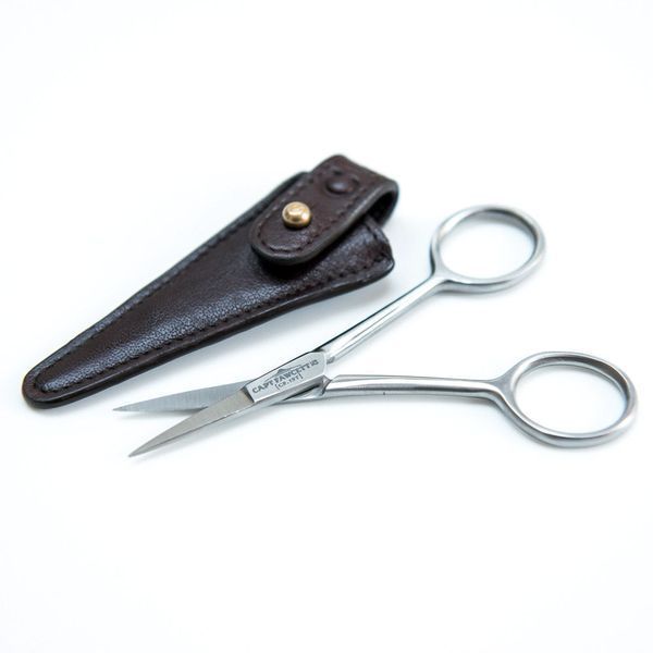 Ножиці для бороди та вусів Captain Fawcett Hand-Crafted Grooming Scissors F5564 фото