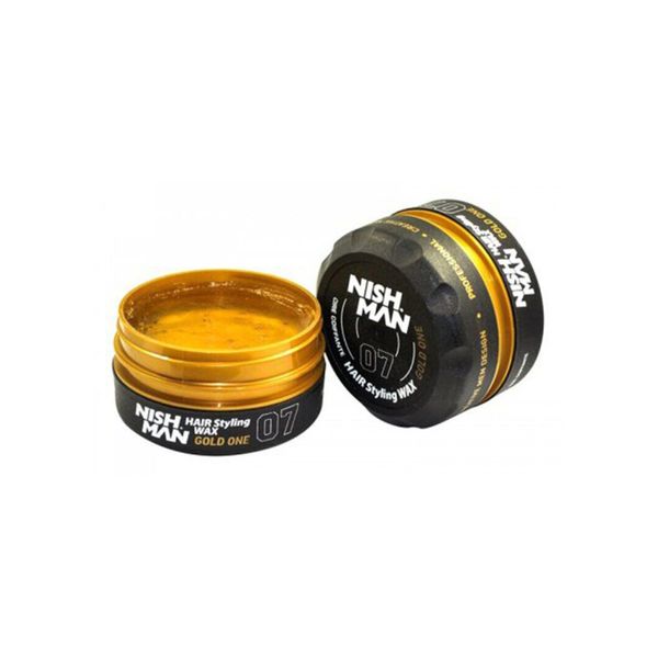 Віск для укладання волосся Nishman Hair Wax 07 Gold One 150 мл 8681665066062 фото