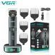 Профессиональный триммер для стрижки волос, бороды и усов VGR Voyager Hair Trimmer V-671 ws21643 фото 2