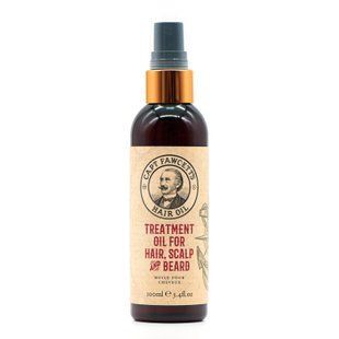 Засіб для догляду за волоссям та шкірою голови Captain Fawcett Treatment Oil for Hair, Scalp and Beard 100ml F8912 фото