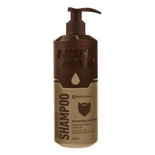 Шампунь для бороды и усов Nishman Beard and Mustache Care Shampoo 200 мл 8682035083153 фото