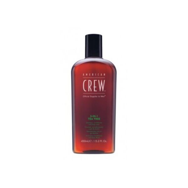 Шампунь American Crew 3 IN 1 Tea Tree Shampoo 450 мл 669316214848 фото