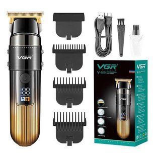 Профессиональная машинка для стрижки волос аккумуляторная VGR Voyager Hair Clipper V-929 ws47721 фото