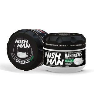 Чоловічий крем для рук та обличчя Nishman Classic E-Vitamin Hand & Face Cream 300 мл 8682035080794 фото