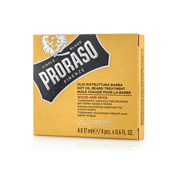 Интенсивный уход за бородой Proraso Hot Oil Beard Treatment WS 4x17ML 8004395001798 фото