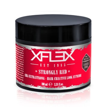 Помада для волос Xflex Strongly RED Wax 100ml 2257 фото