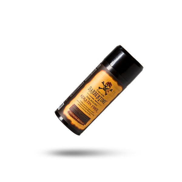 Пудра для волосся Barbertime Hair Building Fiber Medium Brown 21 г 8682815651053 фото