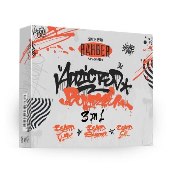 Набір для бороди Marmara Barber Addicted Tobacco & Vanilla Bundle 8691541010935 фото