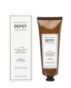 Чоловічий крем-шампунь проти лупи Depot 106 Dandruff Control Intensive Cream Shampoo 125 мл 086932 фото