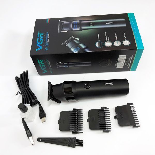 Професійна машинка для стрижки волосся акумуляторна VGR Voyager Hair Clipper V-987 ws78575 фото