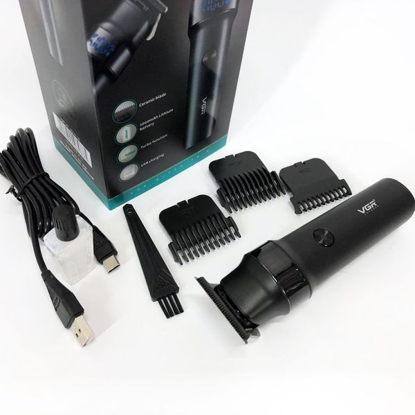 Професійна машинка для стрижки волосся акумуляторна VGR Voyager Hair Clipper V-987 ws78575 фото
