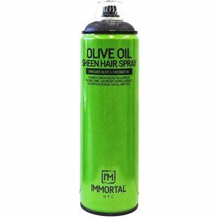Лак-спрей глянцевий для фіксації волосся з оливковою олією, IMMORTAL NYC Olive Oil Sheen Hair Spray NYC-212 фото