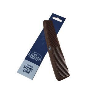 Гребінець The BlueBeards Revenge Liquid Wood Styling Comb 5060297002632 фото