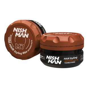 Матова паста для укладання Nishman Hair Styling Defining Paste Flexible Fixing M7 100 мл 8682035085072 фото