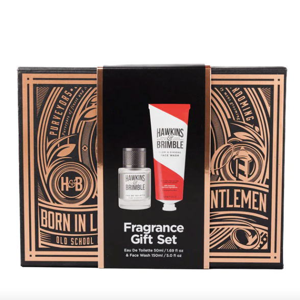 Подарочный бокс Hawkins&Brimble Fragrance Gift box (face wash + eau de toilette) 4129238 фото