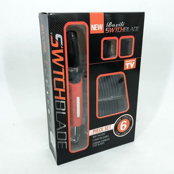 Триммер Micro Touch Switchblade X-TRIM, бритва для носа и ушей, Бюджетная машинка для стрижки бороды ws49493 фото