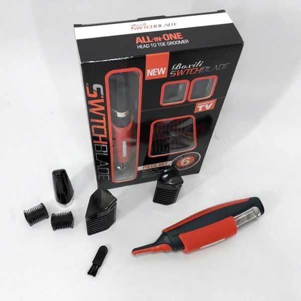 Триммер Micro Touch Switchblade X-TRIM, бритва для носа и ушей, Бюджетная машинка для стрижки бороды ws49493 фото