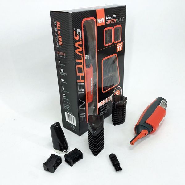 Триммер Micro Touch Switchblade X-TRIM, бритва для носа и ушей, Бюджетная машинка для стрижки бороды ws49493 фото