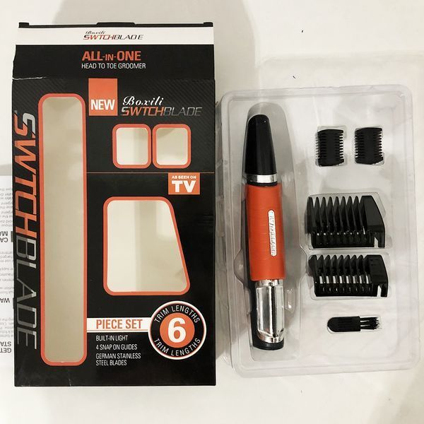 Триммер Micro Touch Switchblade X-TRIM, бритва для носа и ушей, Бюджетная машинка для стрижки бороды ws49493 фото
