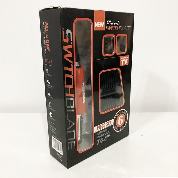 Триммер Micro Touch Switchblade X-TRIM, бритва для носа и ушей, Бюджетная машинка для стрижки бороды ws49493 фото