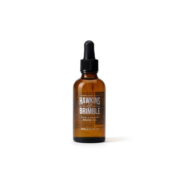 Набір для бороди Hawkins & Brimble Beard Gift Set (Eco-Refillable Beard Shampoo, Oil & Brush) 2251363647014 фото