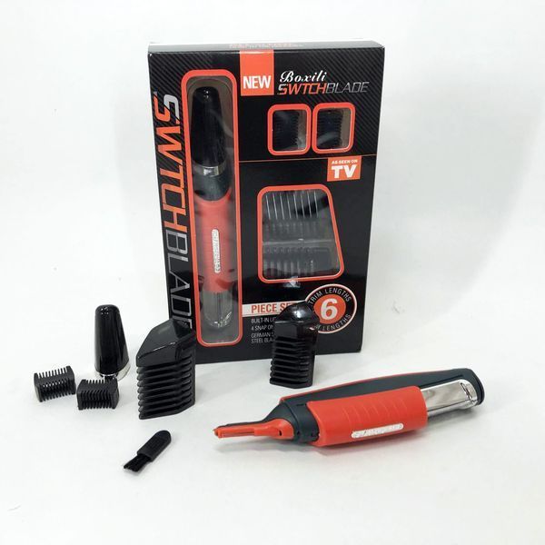Триммер Micro Touch Switchblade X-TRIM, бритва для носа и ушей, Бюджетная машинка для стрижки бороды ws49493 фото