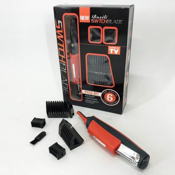 Триммер Micro Touch Switchblade X-TRIM, бритва для носа и ушей, Бюджетная машинка для стрижки бороды ws49493 фото