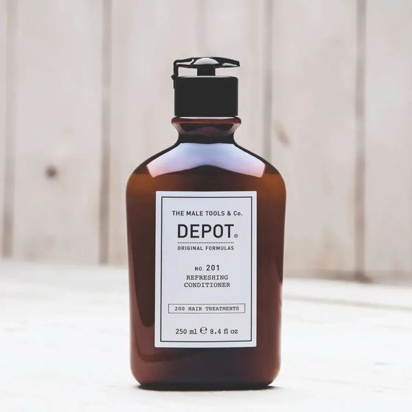 Чоловічий кондиціонер для волосся освіжаючий Depot 201 Refreshing Conditioner 250 мл 0608261 фото