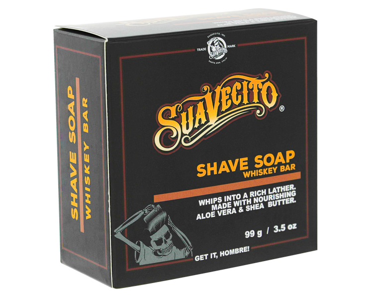 Мило для гоління "Віскі-бар" Suavecito Whiskey Bar Shave Soap 99g K-P494-6 фото