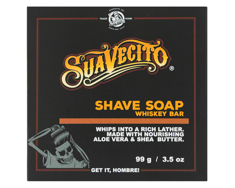 Мило для гоління "Віскі-бар" Suavecito Whiskey Bar Shave Soap 99g K-P494-6 фото