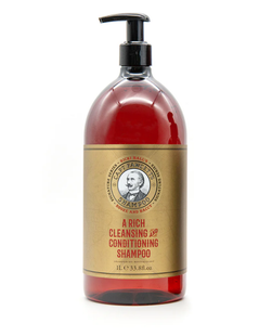 Шампунь-кондиционер для волос Captain Fawcett Ricki Hall's Booze & Baccy Shampoo 1000ml F5586 фото