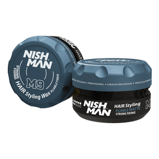 Матова паста для укладання Nishman Hair Styling Pliable Matte Strong Fixing M9 100 мл 8682035085096 фото