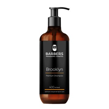 Шампунь для чоловіків проти лупи Barbers Brooklyn 400 мл 734916 фото