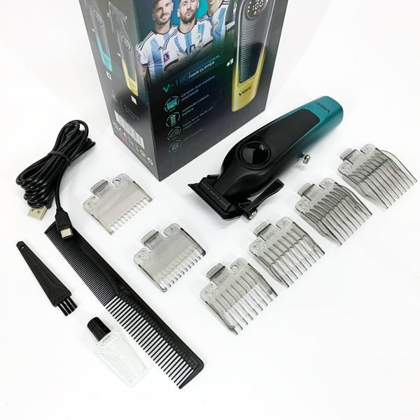 Аккумуляторная машинка для стрижки VGR V-196 GREEN ws93927 фото