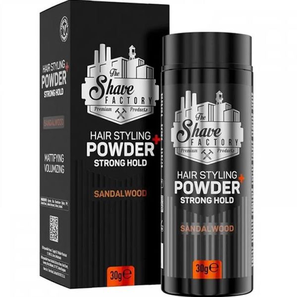 Пудра сильної фіксації для укладання волосся The Shave Factory Hair Styling Powder Sandalwood 30 г 707033772538 фото