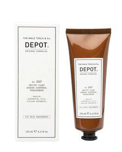 Чоловічий засіб проти жирної шкіри голови Depot 207 White Clay Sebum Control Treatment 125 мл 086963 фото