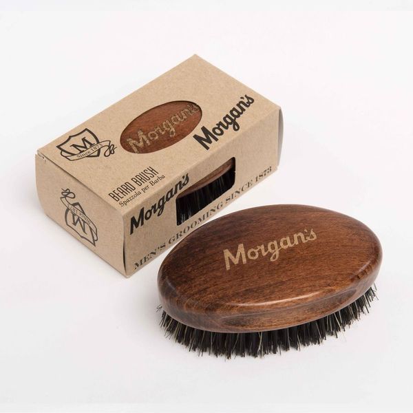 Щетка для бороды Morgans Small Beard Brush M136 фото