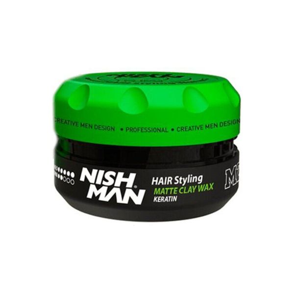 Глина для укладки волос Nishman Hair Matte Clay M2 100ml 8682035081067 фото