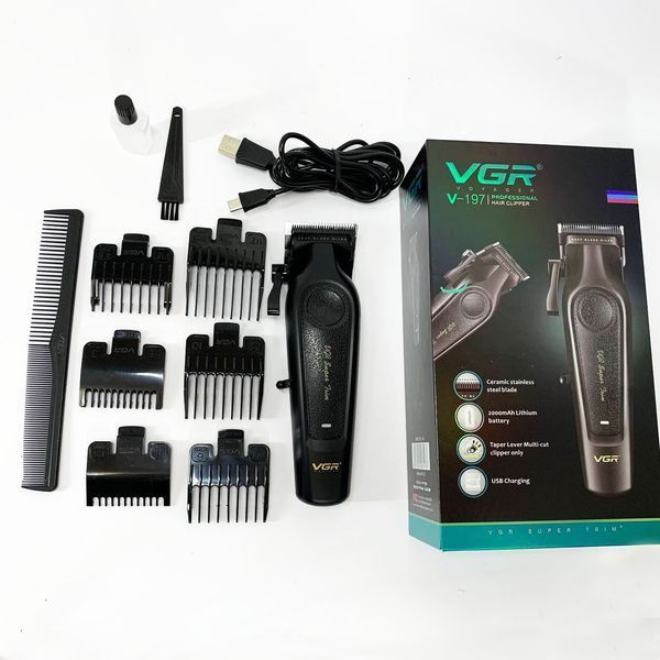 Акумуляторна машинка для стрижки VGR V-197 ws42277-1 фото