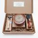 Мило,щітка і бритва для гоління Captain FawcettScapicchio Shaving Soap(110g), Natural Wood Shaving Brush and Razor Gift F6690 фото 1