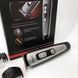 Машинка для стрижки волосся Gemei GM-6113 акумуляторна, Практична машинка для стрижки. Колір: чорний ws43886 фото 2